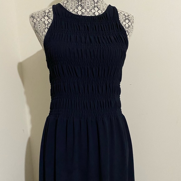 MICHAEL KORS Smocked Halter Maxi Dress, Size S - Picture 4 of 6